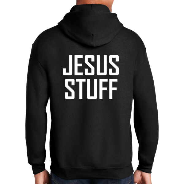 Jesus Stuff - Heavy Blend Hooded Sweatshirt Thumbnail