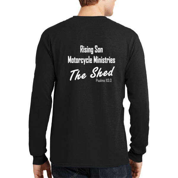 The Shed - DryBlend ® 50 Cotton/50 Poly Long Sleeve T Shirt Thumbnail