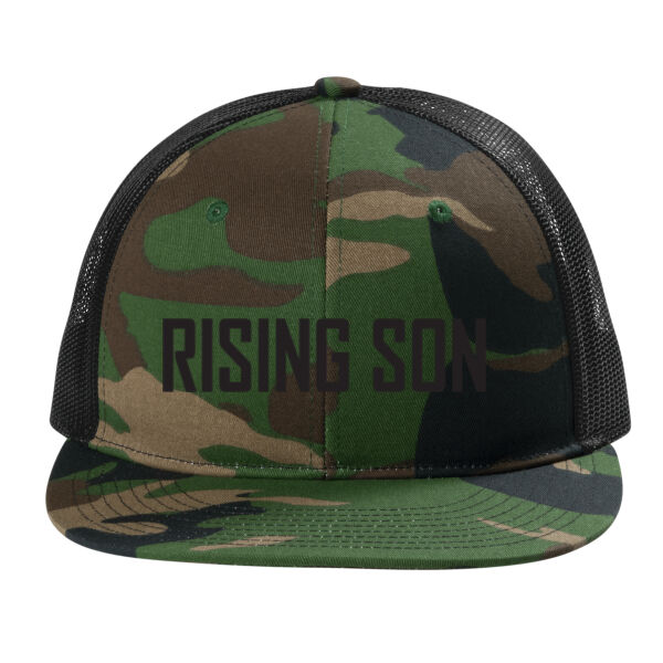 Camo - Snapback Flat Bill Trucker Cap Thumbnail
